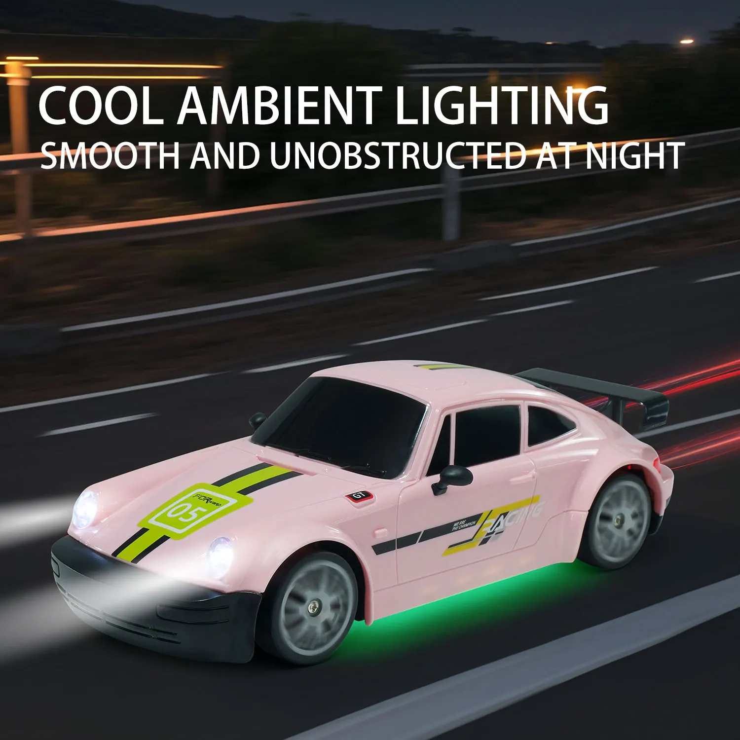 FQD13/15 دودج 1:20 نموذج سيارة رياضية الدفع الرباعي التحكم عن بعد سيارة الانجراف سباق RC سيارة الصبي لعبة هدية