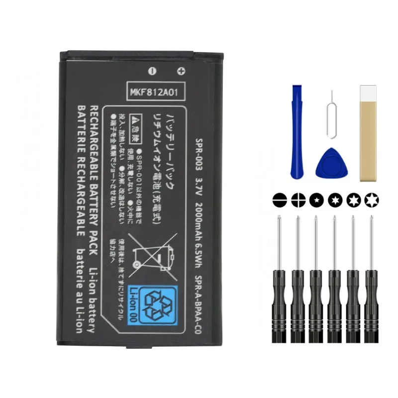 

For 3DS XL Console SPR-001 Replacement Battery SPR-003 GENCA-029-