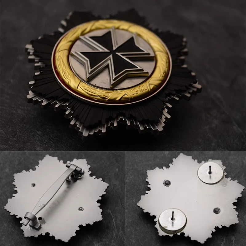 مالطا الصليب الأسود من شارة الطلب الحديدي شعار الصليب الكبير مع صندوق المجموعة