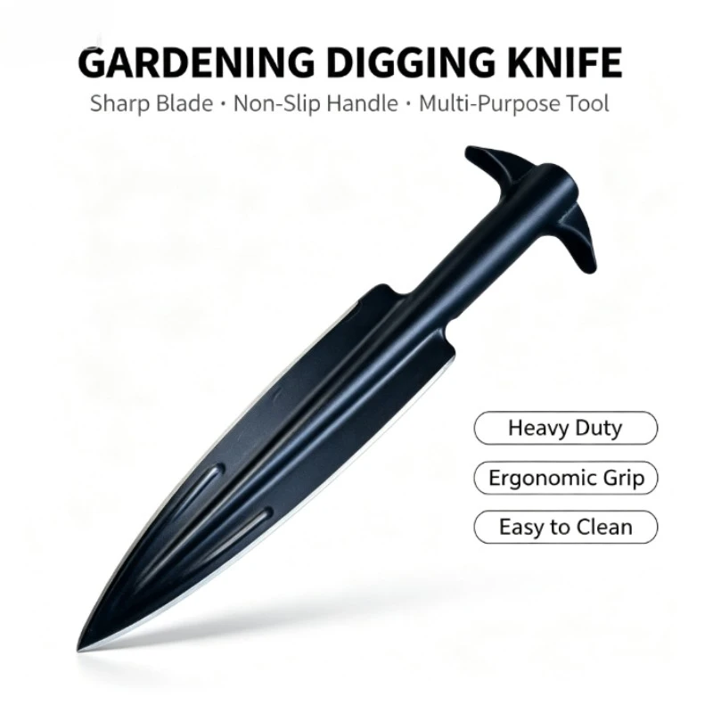 For Manganese Steel Pointed Shovel Outdoor Digging Shovel Multi Function Field Clearing Cutting Tool