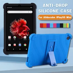 For Alldocube iPlay 50 Mini 8.4inch Tablet PC Kickstand Protector iPlay50 Mini PRO Shockproof Airbags Soft Silicone Cover