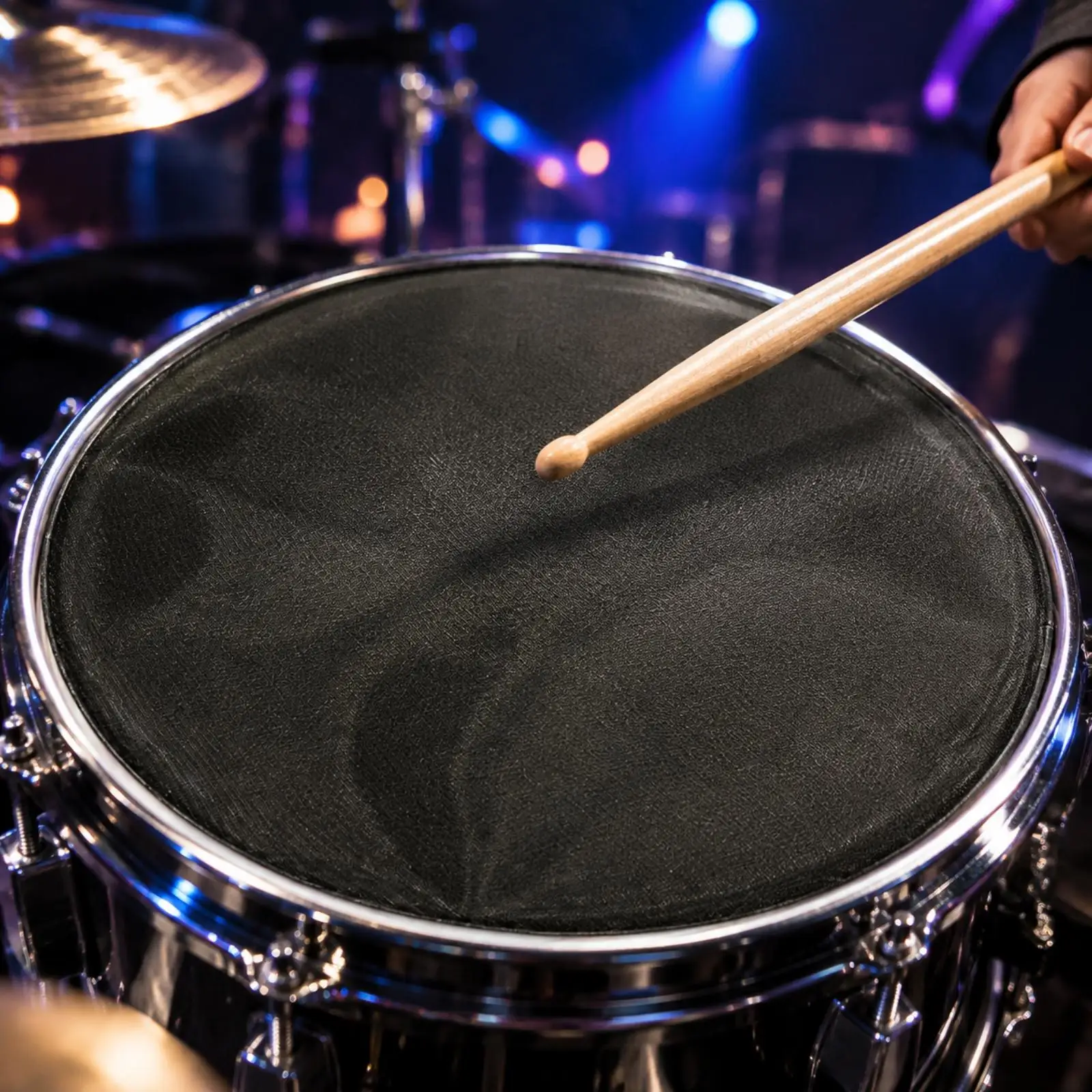 Quiet Practice Drumhead Doubletier Build for Custom Percussion and Home Setup