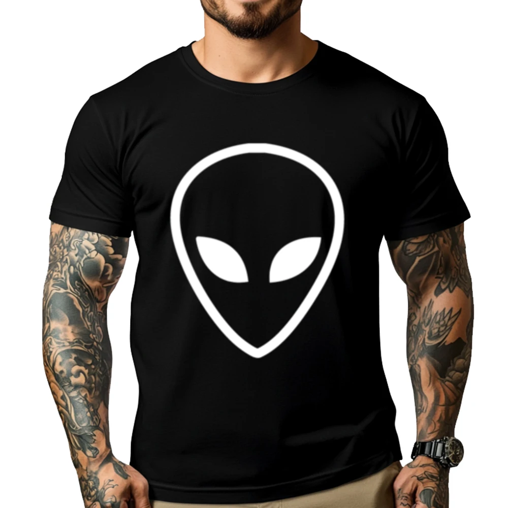 

Alien Head Pocket Anime T Shirts Graphic Cotton Streetwear Short Sleeve Mens Clothing New Year 2025 Mardi Gras