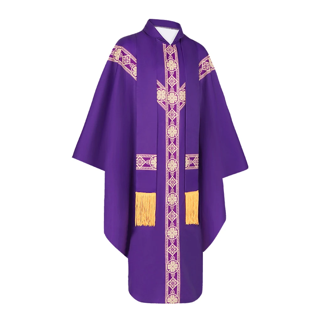 Catholic Priest Chasuble Church Mass Vestment Robe