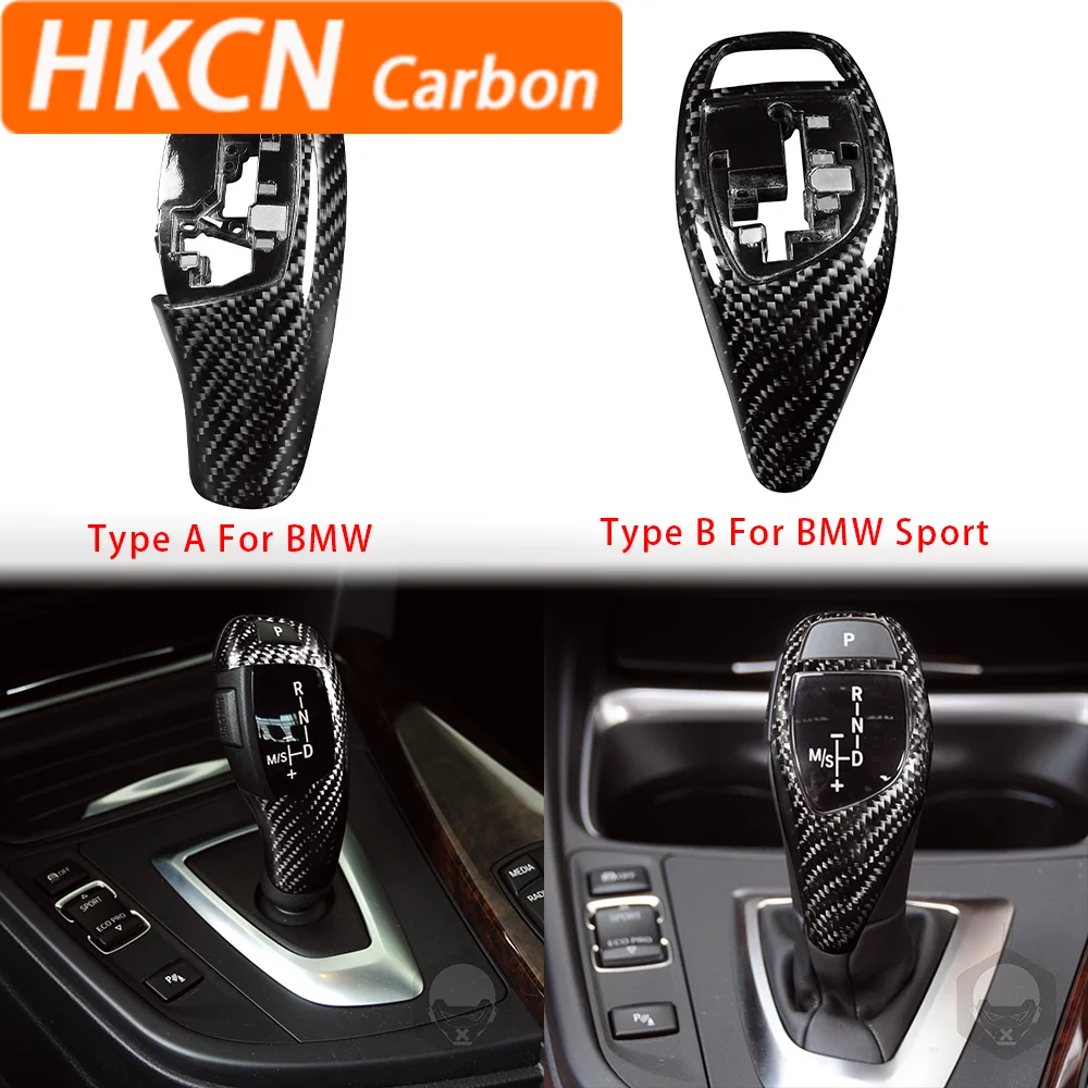 

Carbon Fiber Gear Shift Knob Lever Handle For BMW 1 3 4 5 6 7 Series F20 F21 F34 F35 F33 F36 F10 F11 F18 F07 F12 F13 F01 F02