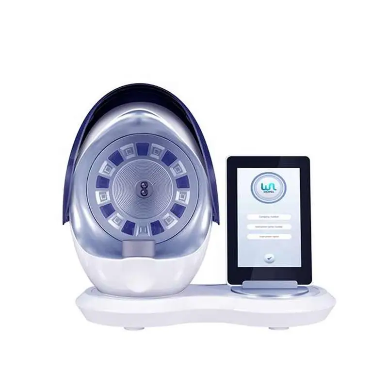 Skaner skóry 3D, analizator pielęgnacji twarzy, monitor, magiczne lustro, przenośny tester, tester angielskiego