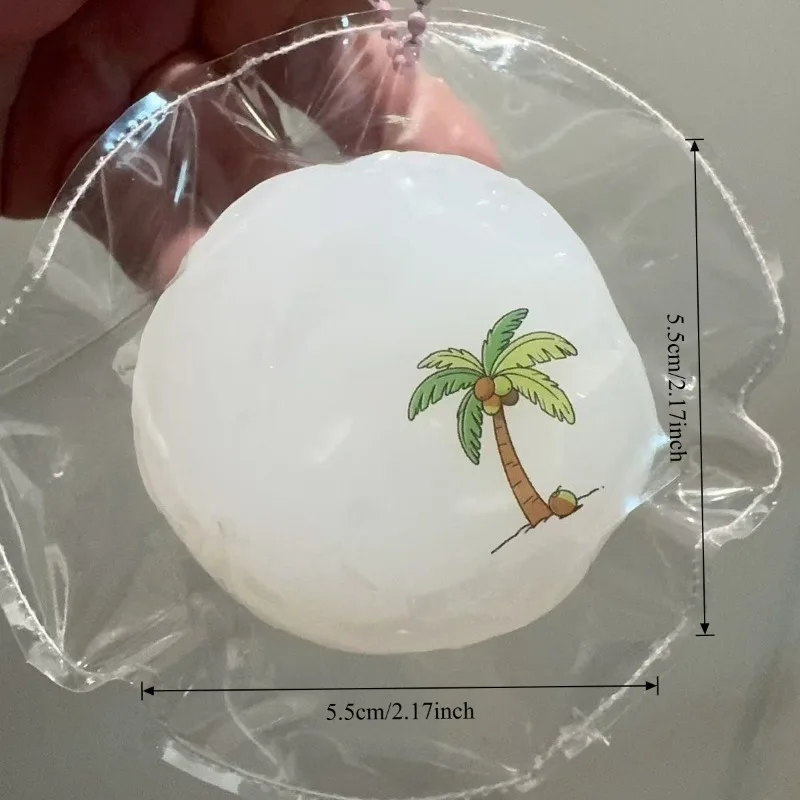 اسفنجي شجرة عصير جوز الهند لعبة الضغط تخفيف التوتر وتنفيس الغضب تململ لعبة لينة الإجهاد الإغاثة اليد الاسترخاء لعبة صديق هدية #2