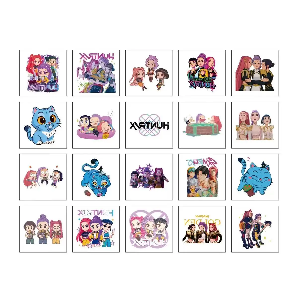20/60PCS Pegatinas de Tatuaj Temporal de Dibujos Animados Kpop Rumi Kang, Pegatinas de Tatuaj de Rumi, para Regalos de Fita, Regalos de Cumpleaños para Niños 20/60PCS Pegatinas de Tatuaj Temporal de Dibujos Animados Kpop Rumi Kang, Pegatinas de Tatuaj de Rumi, para Regalos de Fita, Regalos de Cumpleaños para Niños