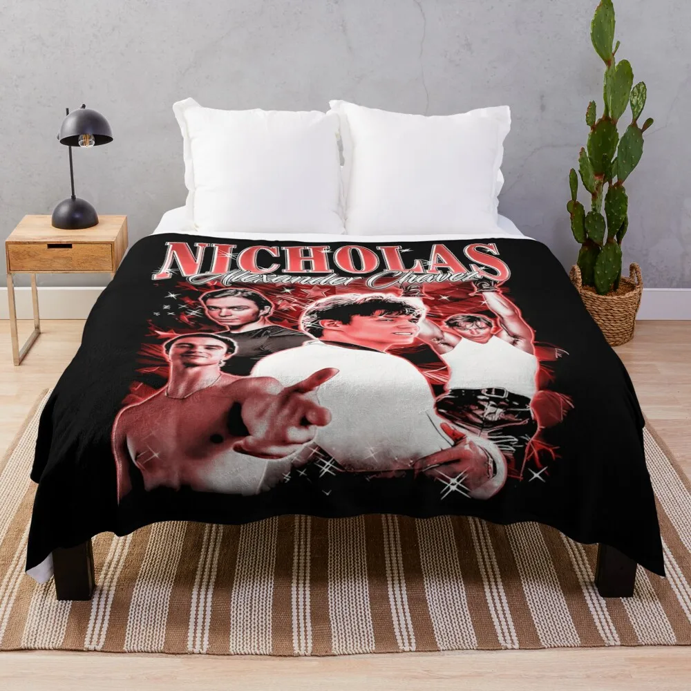 

Retro Moment Nicholas Chavez Throw Blanket Decorative Sofas Travel Retros Luxury Brand Blankets