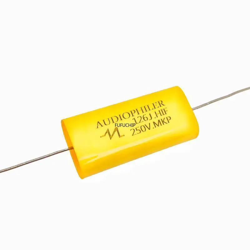 1Pcs Audio Capacitor MKP Frequency Divider Crossover HIFI Fever Electrolytic Capacitors Non-Polarity 250V 1UF 1.5UF 1.8UF 2.2UF