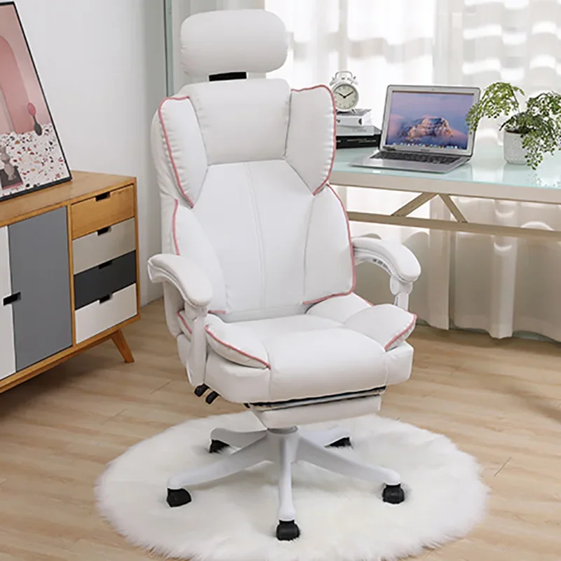 

Simple Study Reclining Lifting Gaming Computer Chair Lunch Break Office Chair Anchor Boss Live Adjustablechair Muebles WRXYH