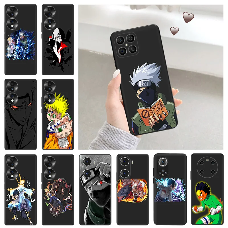 Soft Silicone Phone Case for Honor X7b X9b X6 a X7 X8 b 70 90 Magic5 N-Naruto Uchiha Itachi Huawei P20 P30 Pro P40 P-Smart Cover