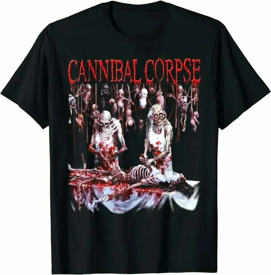 2024 NEW Cannibal Corpse - Official Merchandise - Butchered At Birth T-Shirt Size S-5XL High Quality Brand Casual