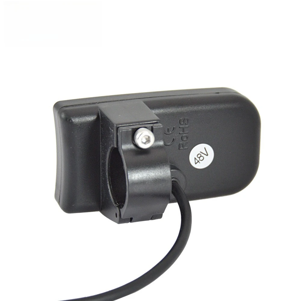 24V-48V E Mountain Bike S810 LED Meter Waterproof Plug Speed Power Display Fitting