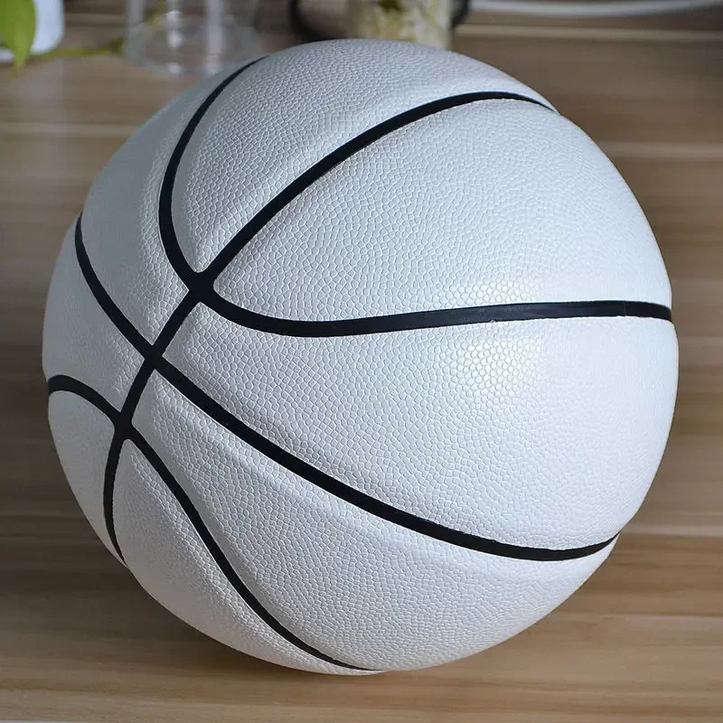 No 5 No 7 White Black Red Anti-skid and Wear-resistant Competition Training Cement Ground Children's Adult Basketball