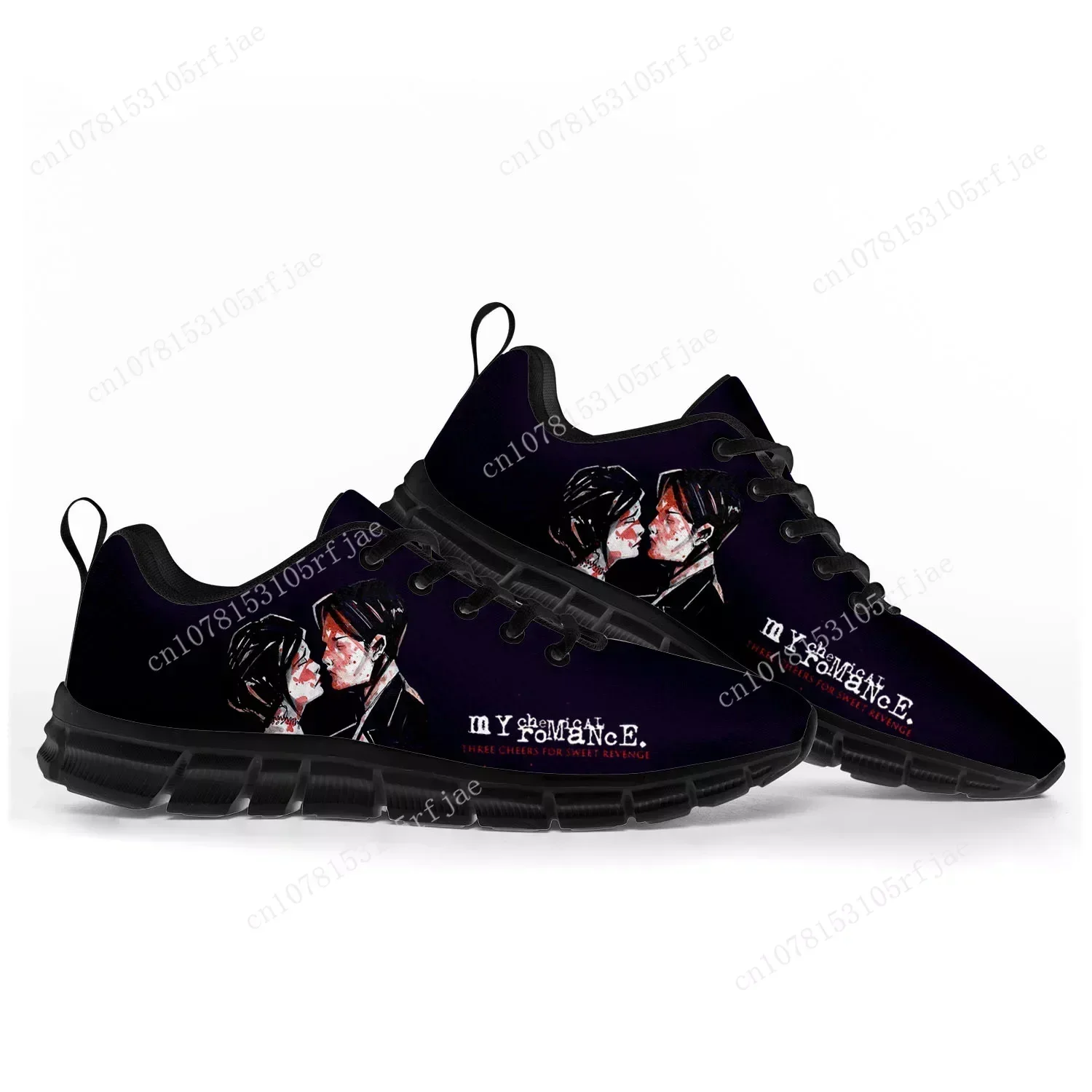 

Romance Rock Band Chemical My Fashion Sports Shoes Mens Womens Teenager Kids Children Sneakers Custom High Quality Couple Shoes