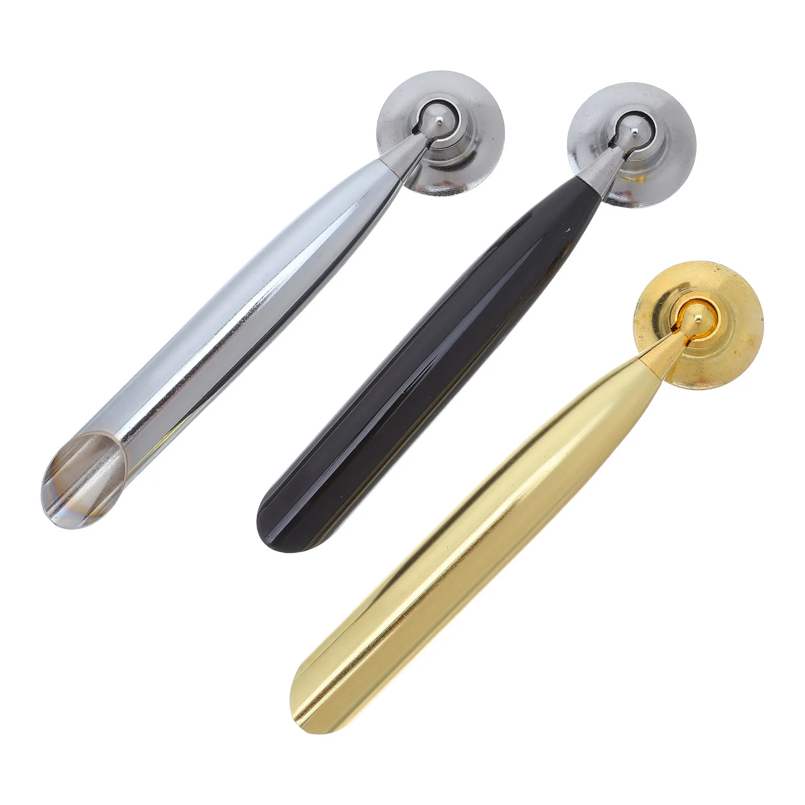 

3Pcs Stainless Steel Pen Stand Vintage Decorative Desk Accessory for Fountain Pens Quill Signing Writing Office Organizer Metal