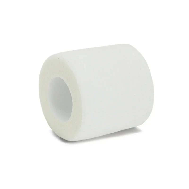 6 Stück weiße Erste-Hilfe-selbstklebende, kohäsive Elastizitätsbandagen, Sportband für Handgelenk, Knöchel, Verstauchungen und Schwellungen