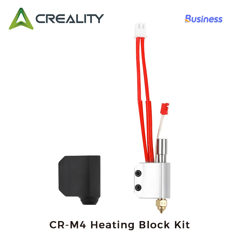 Creality Original CR-M4 Natural Color AL6061 SUS303 Quick Release Nozzle Heating Block Kit 3D Printer Part Original