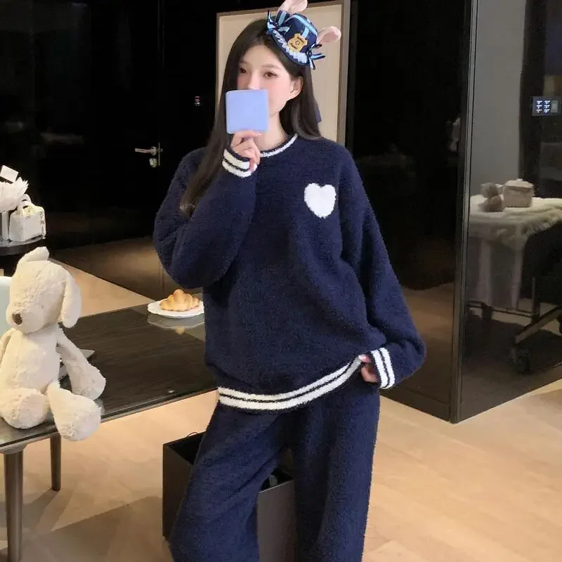 ensemble-pyjama-en-molleton-de-corail-pour-femmes-doux-et-mignon-en-flanelle-vetements-de-nuit-chauds-epais-manches-longues-pantalon-costume-vetements-de-maison