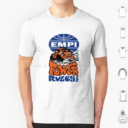 Vintage Empi Power Rules Sticker Design T Shirt Cotton Men Women DIY Print Automotive Auto Car Cars Racing Race Car Drag Racing