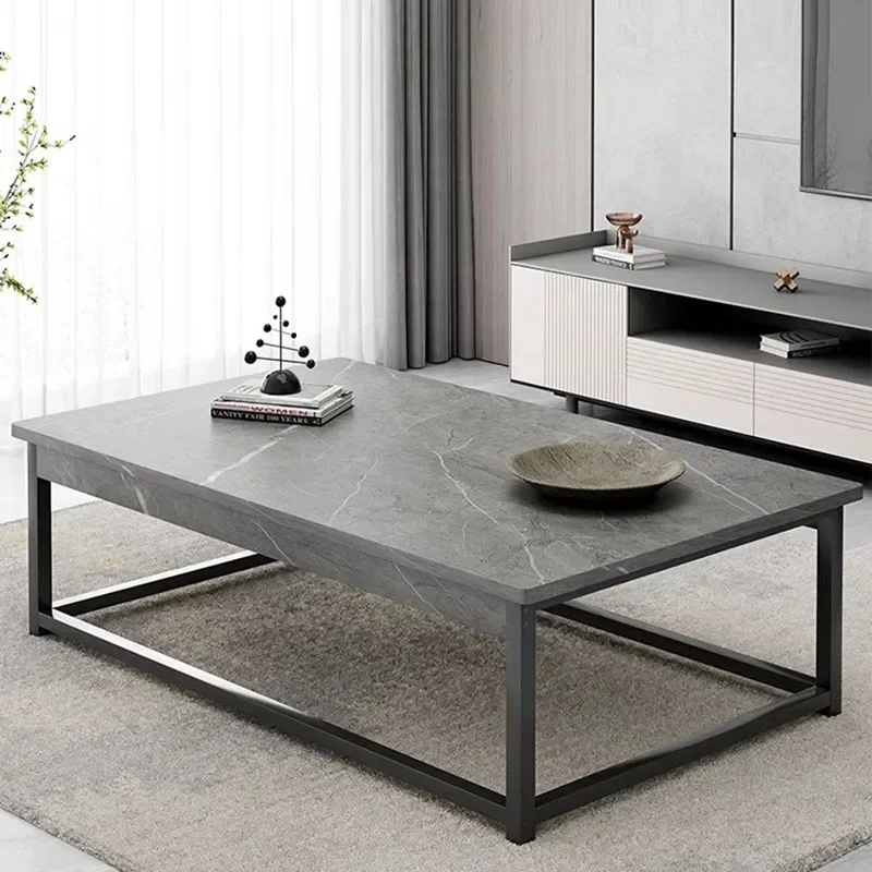 Unique Black Coffee Tables Beautiful Luxury Home Minimalist Side Table Storage Nordic Table Basse De Salon Interior Decoration