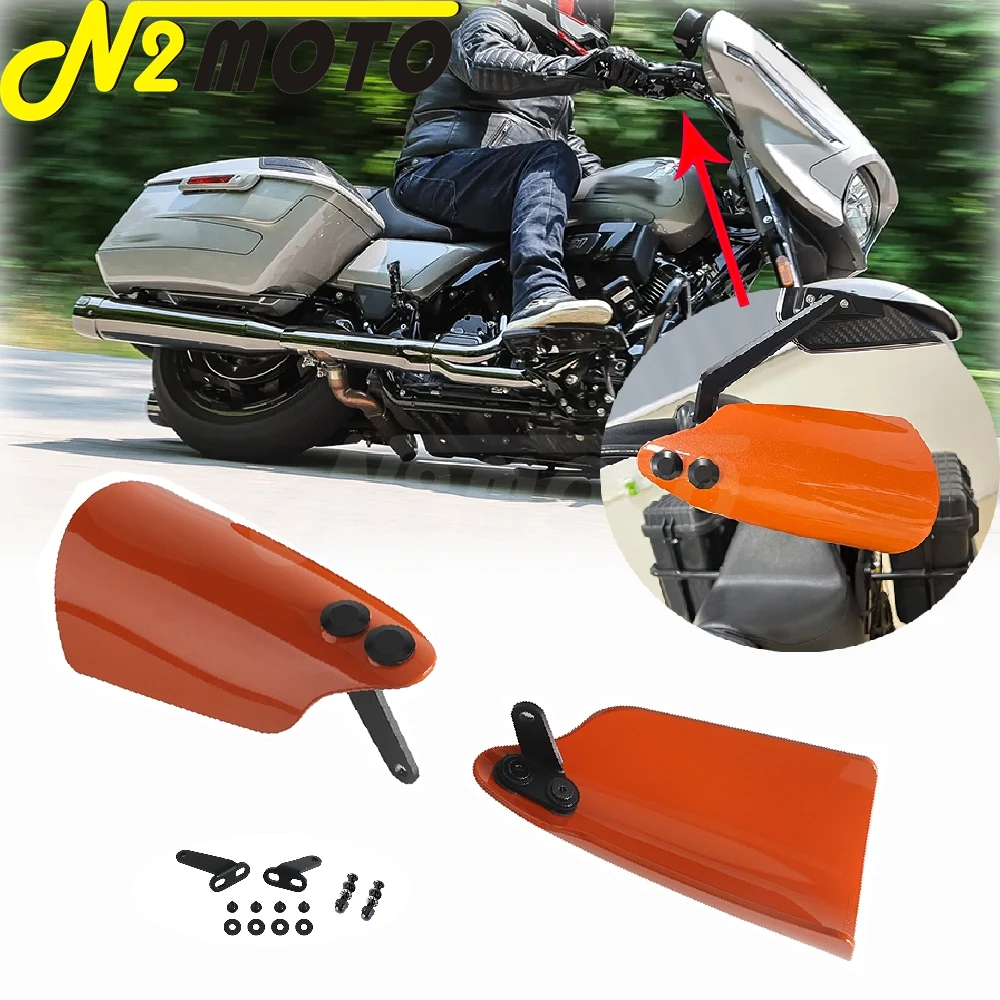 

Motorcycle Handguards For Harley Touring Street Glide Ultra FLHXU 2025 FLHX 2024-2025 CVO 121 FLHXSE 23-25 Hand Shield Protector