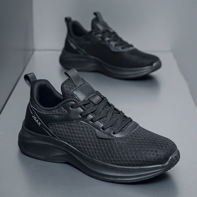 Scarpe casual da uomo taglie forti 50 Scarpe da ginnastica in rete di moda Comfort Scarpe da corsa con suola spessa per uomo Scarpe da allenamento morbide Zapatos Hombre