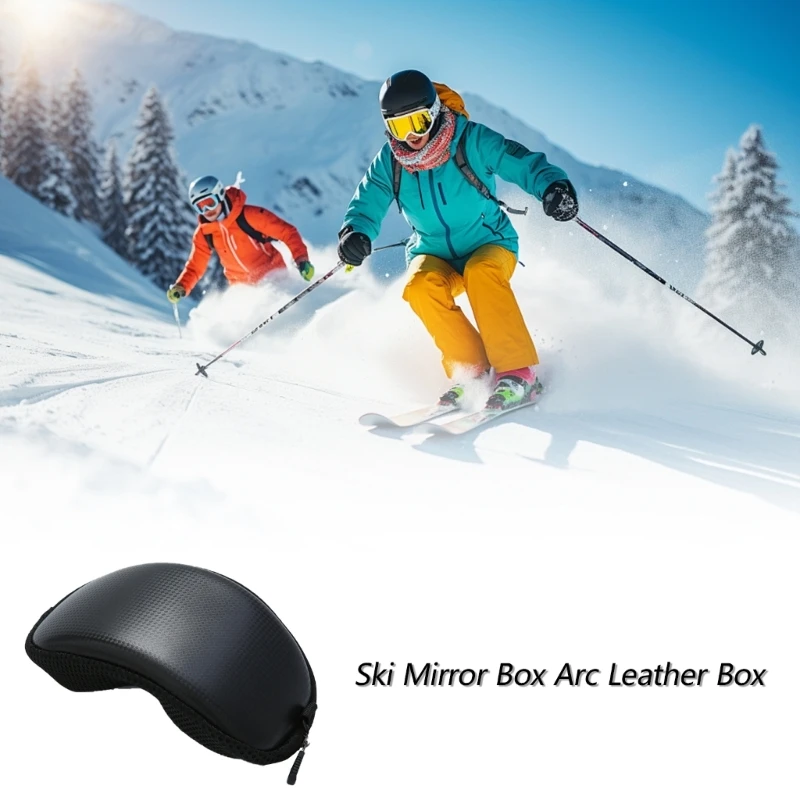 Winter Ski Goggles Box Sports Glasses Case Snowboard Goggles Carrying Case Sports Glasses Storage Holder for Adult