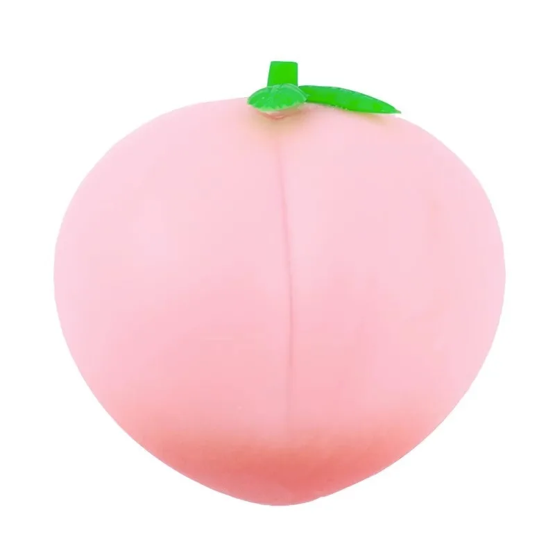 Nieuwe Simulatie Stress Perzik Speelgoed Knijp Cadeau Fidget Speelgoed Pinch Zacht Trage Rebound Decompressie Ontluchting Zintuiglijke Fidget