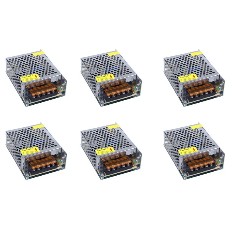

6X AC 110-220V DC 24V 2A 48W Switch Power Supply Transformer For LED Strip Light-AT64