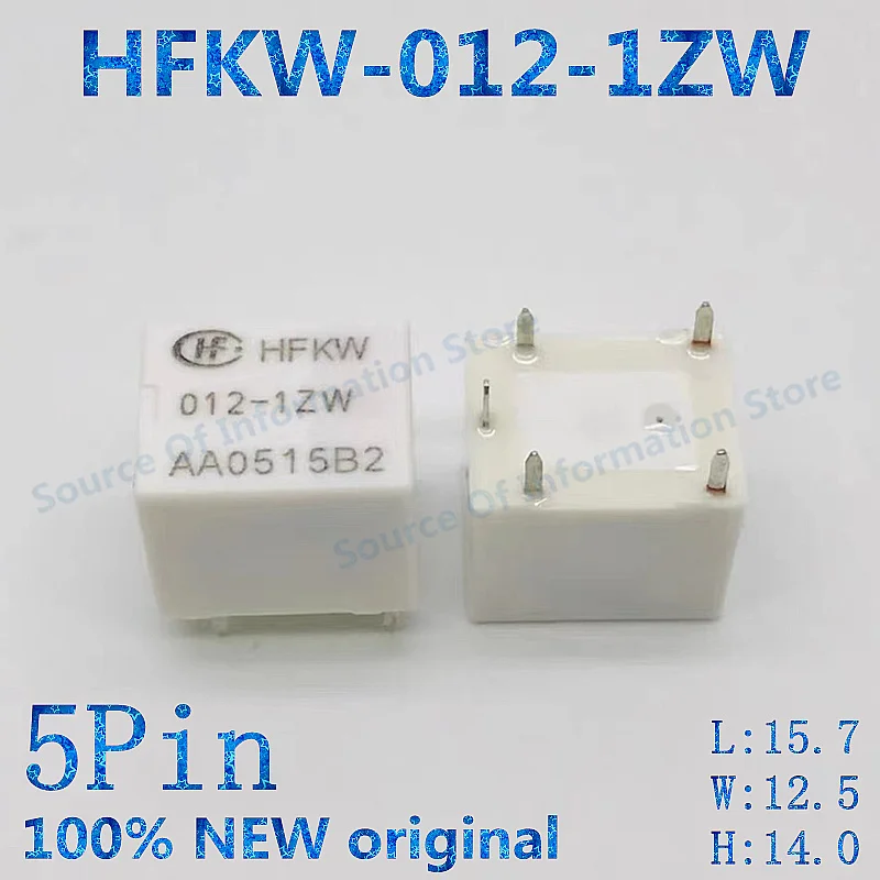 

1PCS Automotive Relay HFKW-012-1ZW 12VDC 5Pin 20A 100% New original