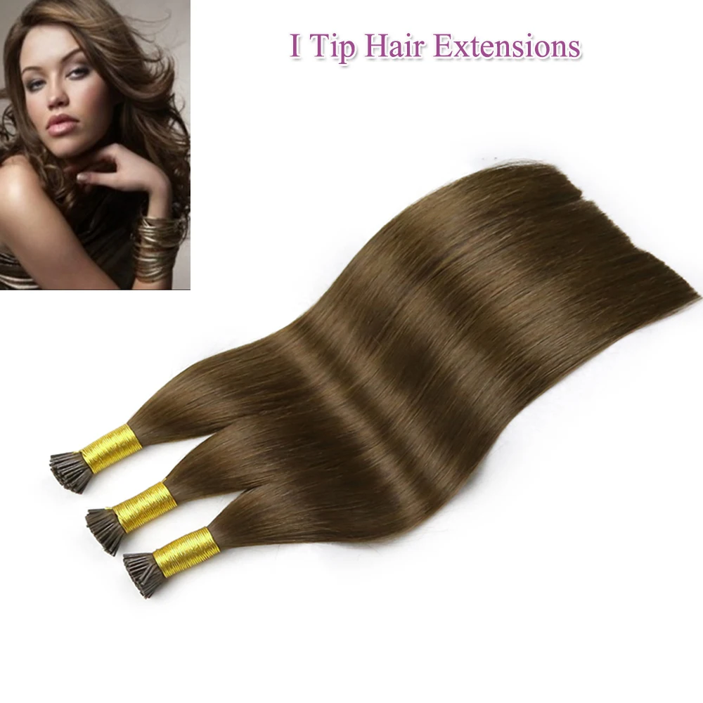 18-24 بوصة I تلميح شعر بشري حقيقي ملحقات 100% عذراء الروسية تلميح 50 جرام لكل حزمة لصنع شعر مستعار #1