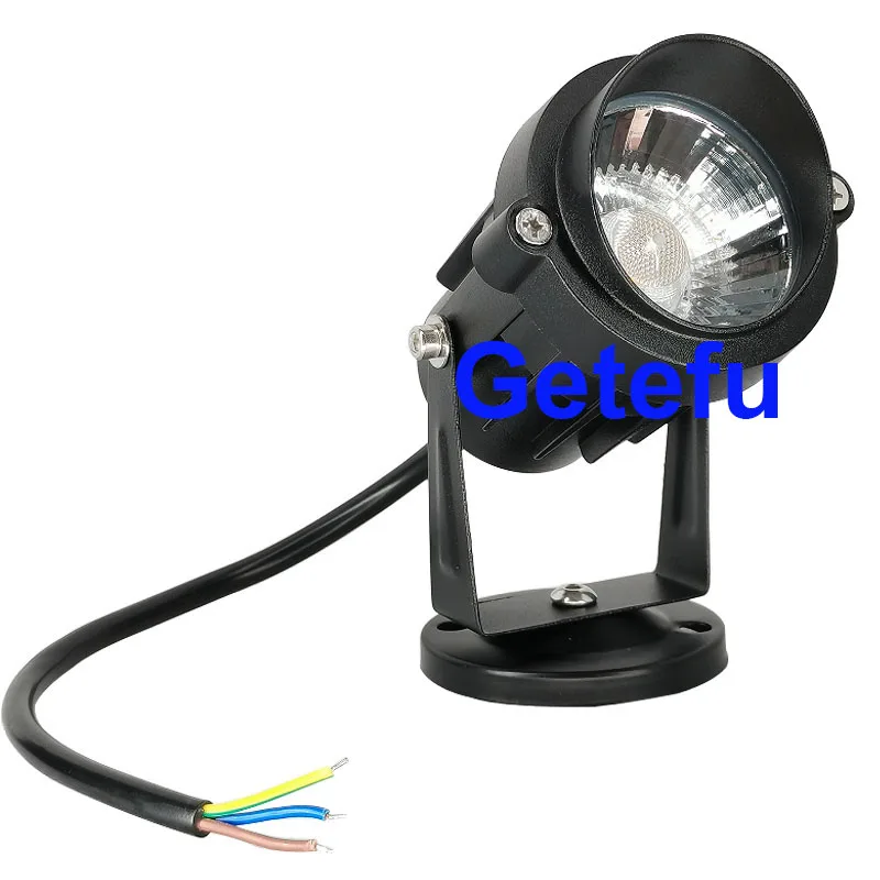 Gartenleuchten für den Außenbereich, LED-Rasenlampe, 220 V, 110 V, 12 V, 7 W, 10 W, Landschafts-Spike-Glühbirne, wasserdicht, IP65, Weg, Garten, Hof, Strahler, 24 V – Detail 7