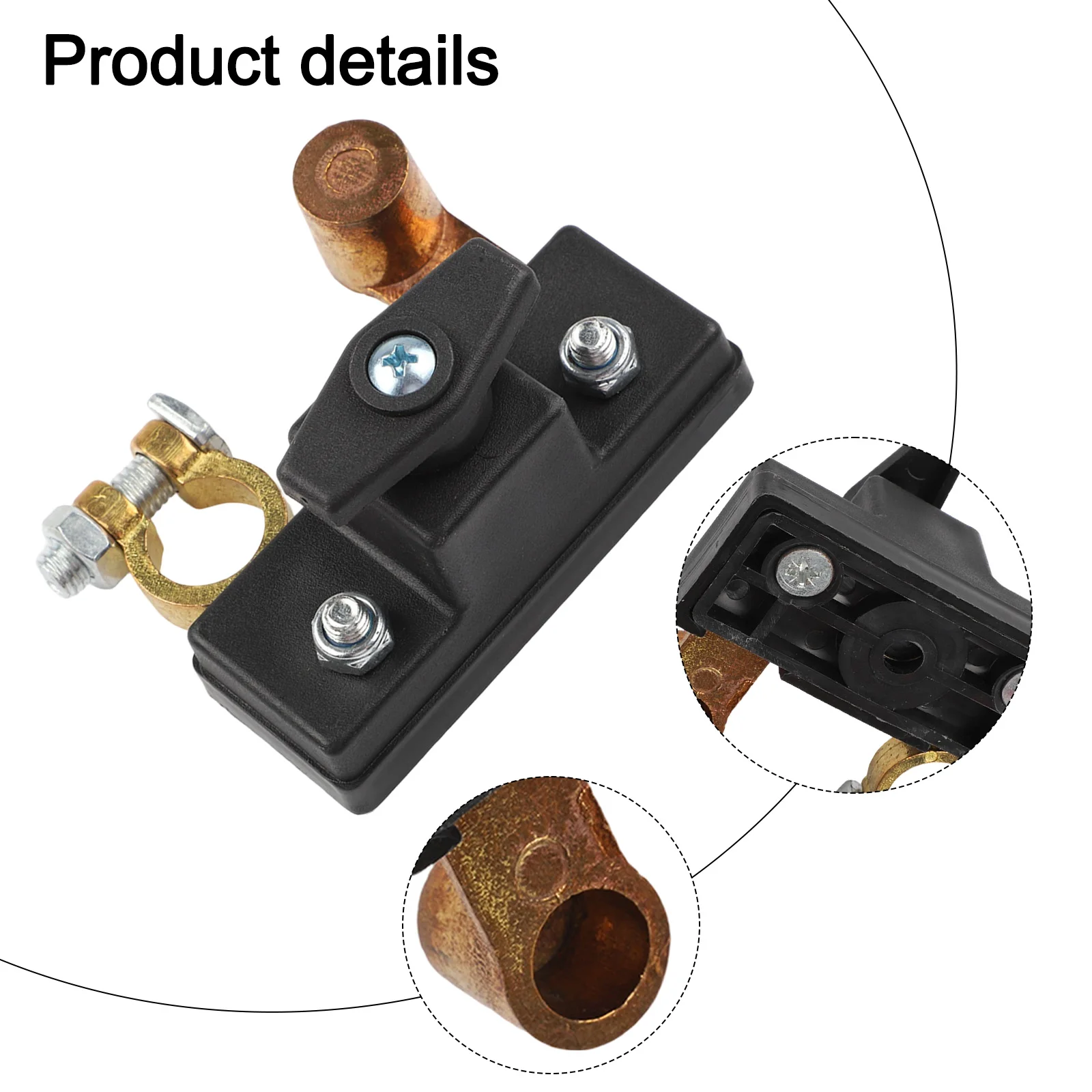 Brass For Car Battery Disconnect Switch Suitable for Various Vehicles Designed for Smooth Current Transmission