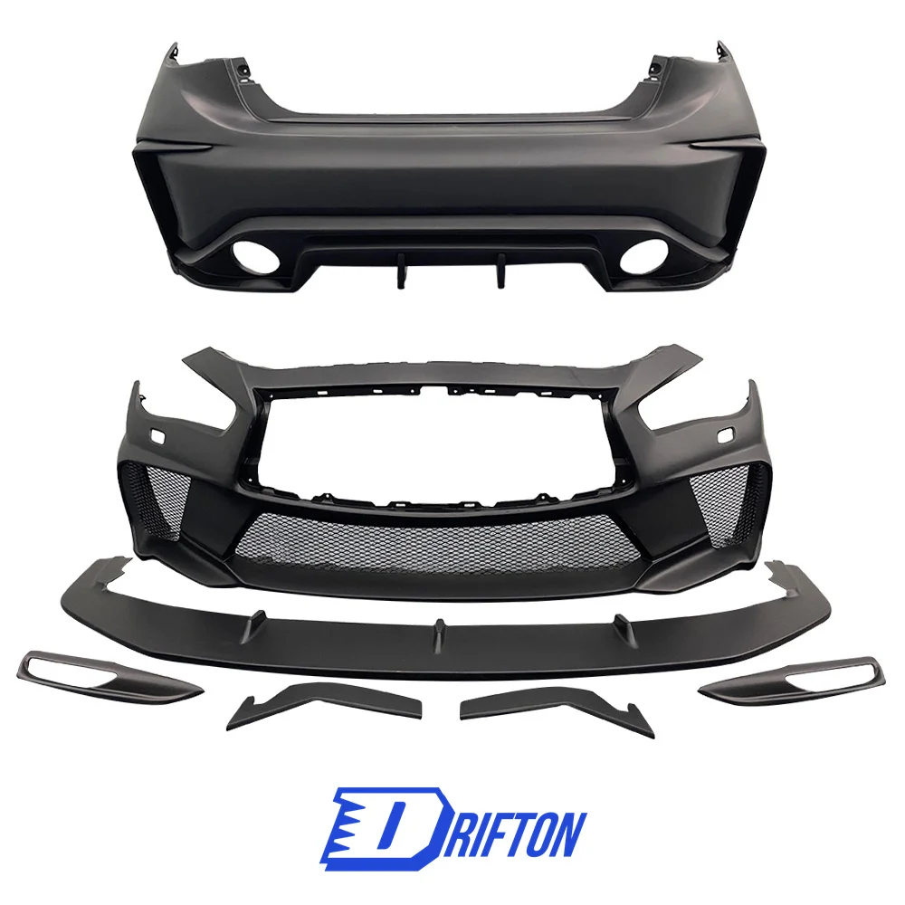 

[free ship] Drifton Design Glass Fiber Body Kit For INFINITI Q50 BodyKit