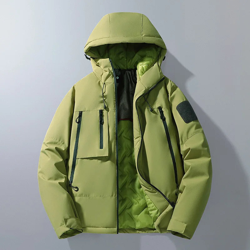 

Зимняя теплая парка с графеновым подогревом, хлопковая водонепроницаемая уличная рабочая одежда унисекс, три в одном, новое мужское пальто для отдыха, плащ