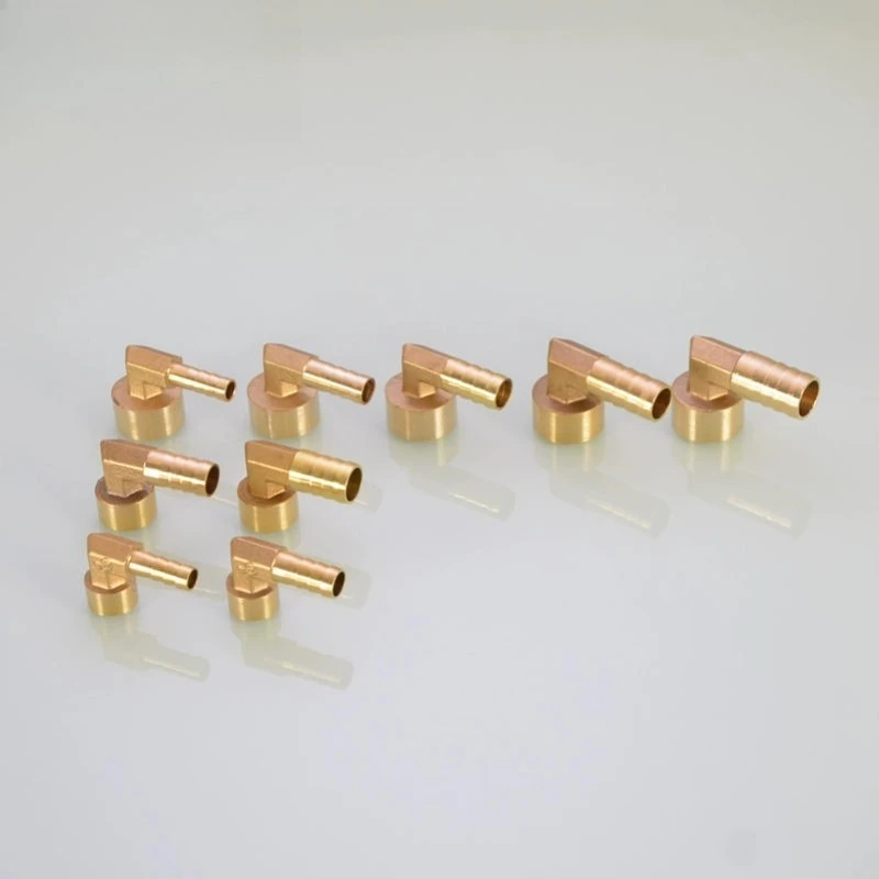 1I4 "طريقة أنثى الموضوع النحاس الشائكة الكوع - 90 درجة ذكر اذع الشحوم الحلمة المناسب #5