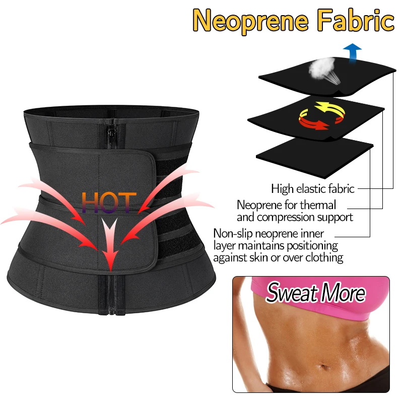 Shapewear Waist Trimmer for Women Tummy Waist Trainer Body Shaper Girdles Corset Trimmer Belt Body Weight Loss Fat Trimmer