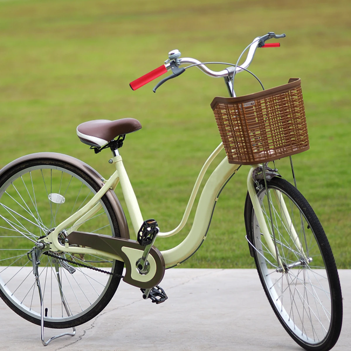 

1 set Bike Handlebar Grips Silicone Gel Anti-Slip Durable Lightweight Easy Install Clean Handlebar Covers Bike Cycling Supplies