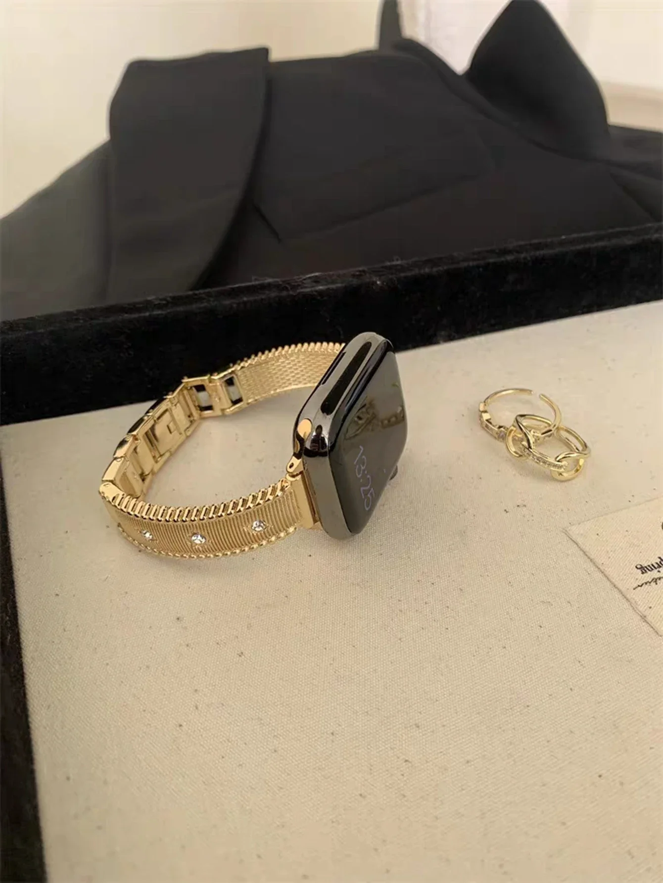 المتقدمة بلينغ موضة سوار ربط ل سوار ساعة يد آبل النساء سلسلة 8/7/6/10/9 40 مللي متر 41 مللي متر 38 مللي متر 42 مللي متر 44 مللي متر 45 مللي متر 46 مللي متر حزام