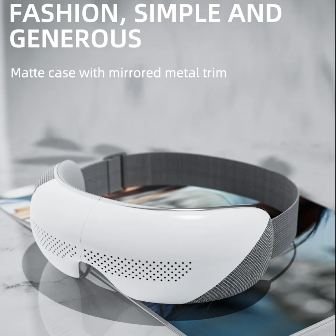 Portable Multifunctional Eye Massager Visible Design for Eye Relaxation & Comfort Care, Gift for Men and Women