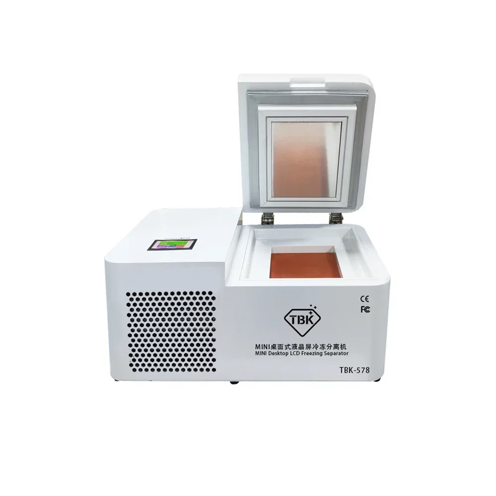 LYBGA TBK 578 Mini Desktop LCD Freezing Separator 800W Minus 185 Degree for Samsung Edge IPhone Tablet Screen Repair 220V 110V
