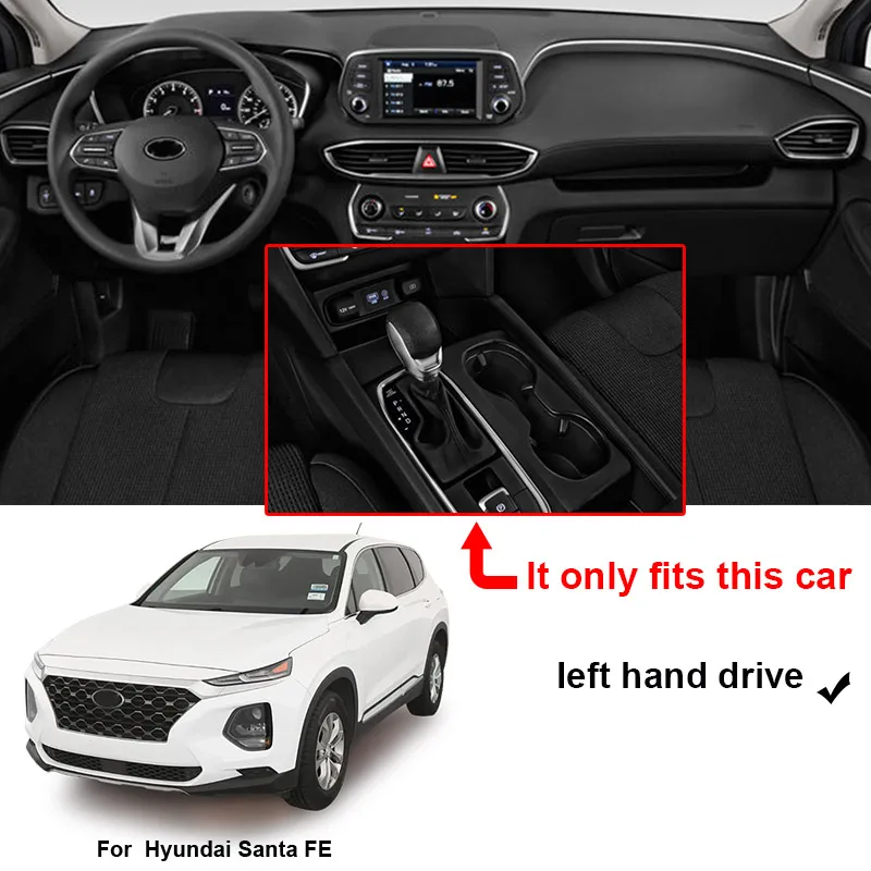 Car Phone Holder Wireless Charger Fast Mobile Phone Wireless Charging Panel For Hyundai Santafe TM 2018 2019 Accessories