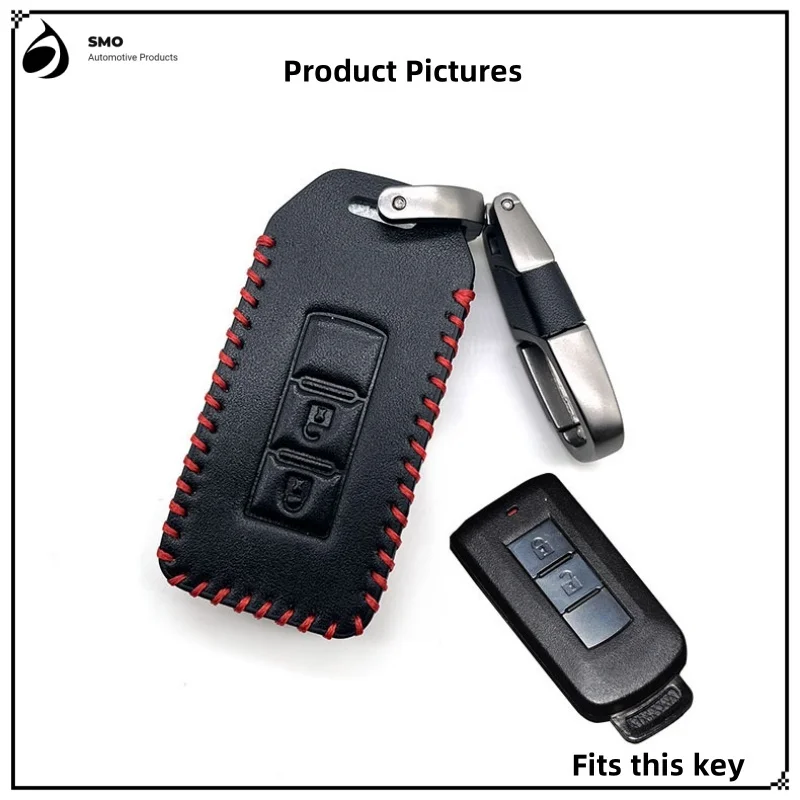 

Applicable To Mitsubishi Car Key Case, Mitsubishi Outlander Jinxuan ASX Yishen Lancer Genuine Leather Car Key Case