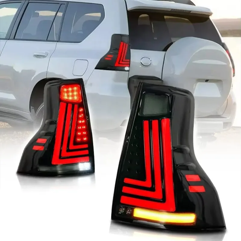 

Galactic Led Taillights For Toyota Prado 10-17 GX 18-22 With Sequential Turn Signal Car Modified Led Tail Lamps Assembly