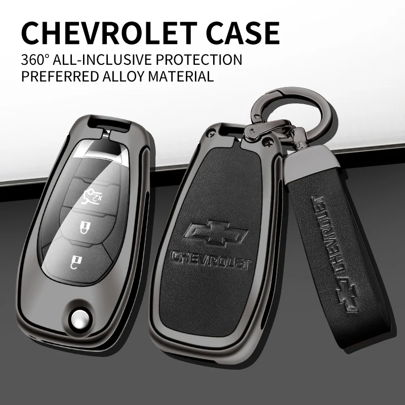 Etui na kluczyk samochodowy do Chevrolet Cruze Cross Cobalt Captiva Spark Sonic Tracker Onix RS Malibu Aveo