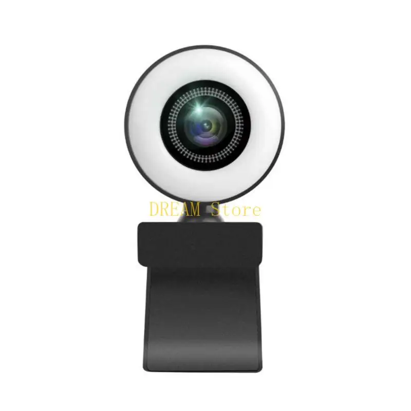 كاميرا الويب 1080P/2K/720P COMPUTY AUTOFOCUS WEBCAMERA 3 GEAR LED للبث المباشر أفضل بيع