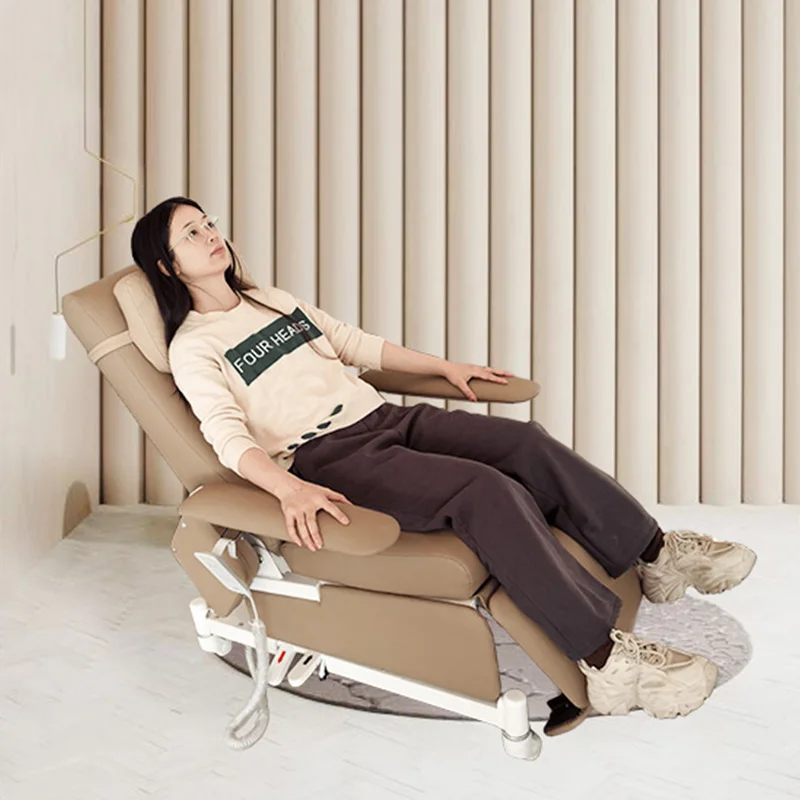 

Comfortable Hospital Medical Blood Donation Electronic Control Infusion Bloodletting Sofa Blood Collection Chair with Desk