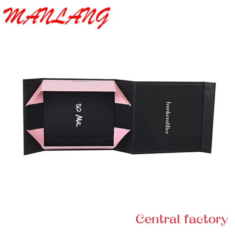 Custom  CustomLuxury folding gift boxes with magnetic lid made in China